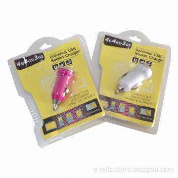 Mini Car Chargers, 5V and 1A Output Power